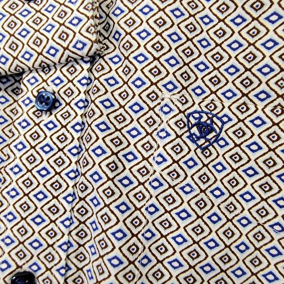 Ariat Shirt Women's Size S/P Geometric Western Long Sleeve Button Down - Picture 8 of 10